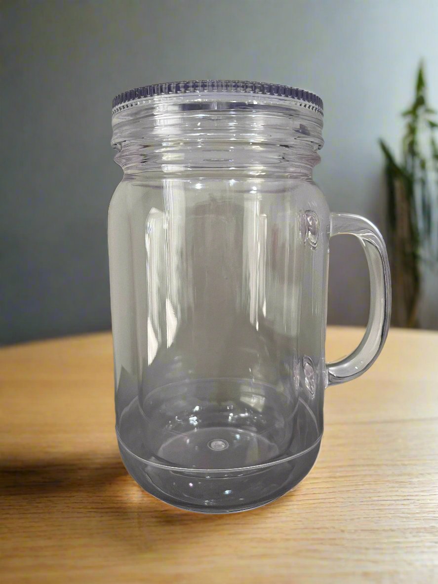 Clear Mason Jar