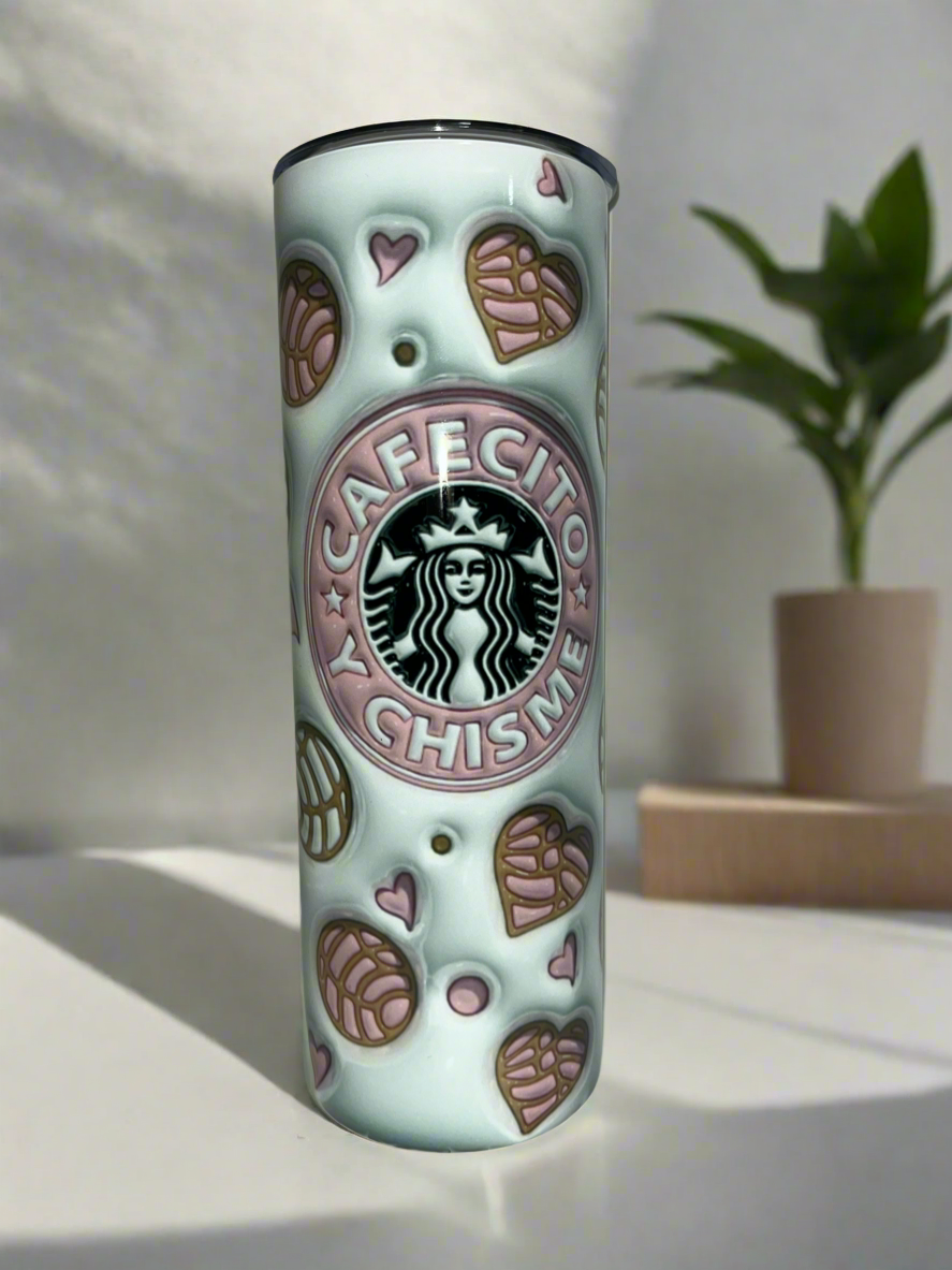 Cafe y Chisme Tumbler