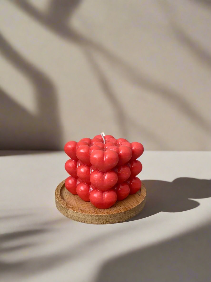 Solid Heart Candle
