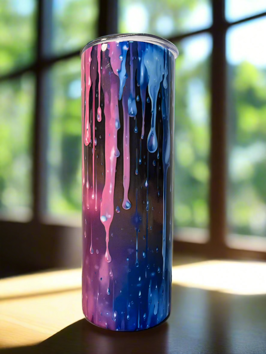 Colorful Drip Tumbler