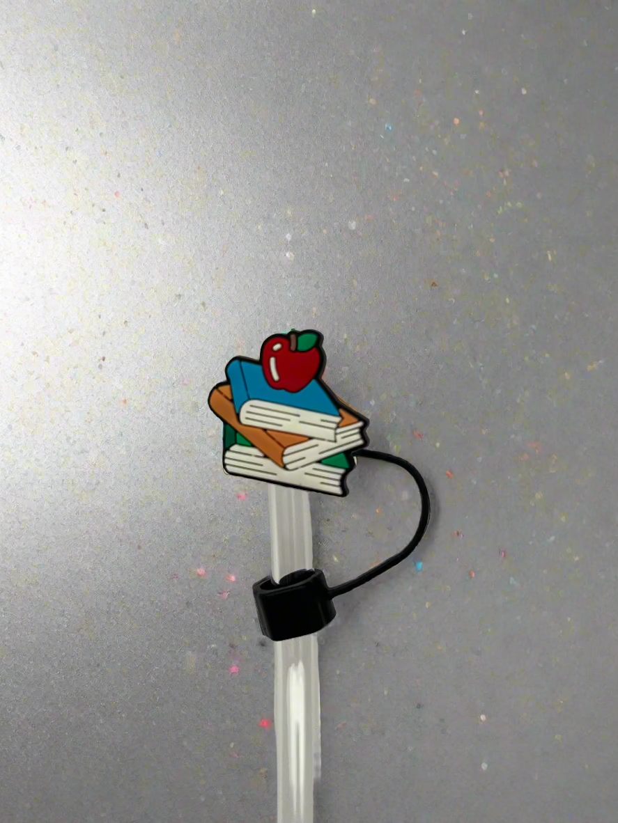Book Straw Topper