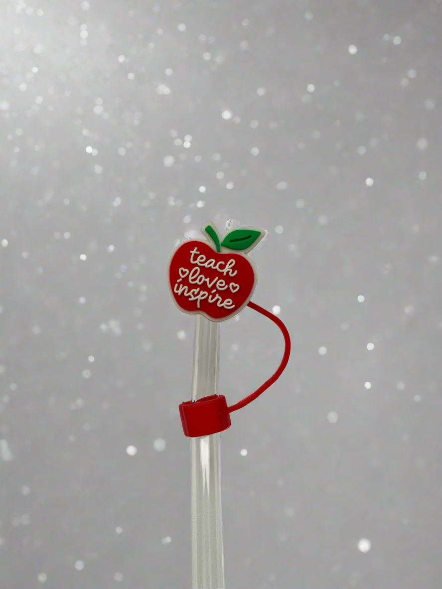Apple Straw Topper
