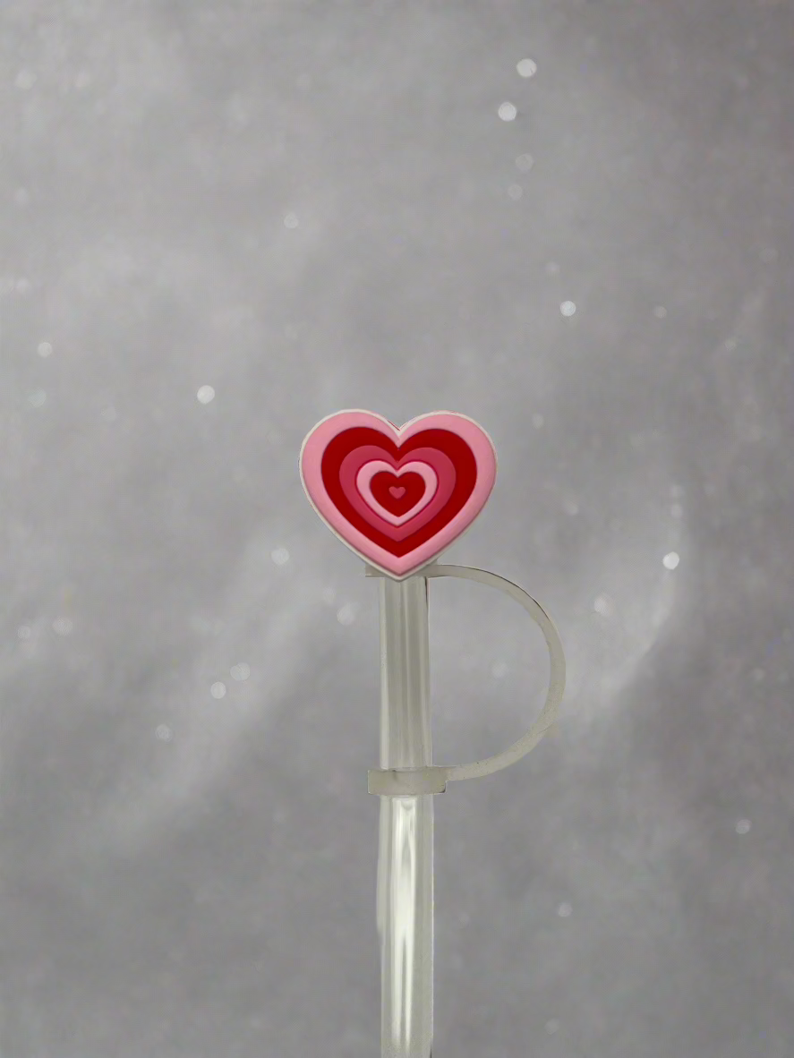 Heart Straw Topper