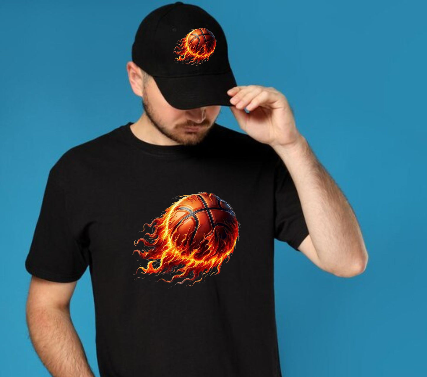BasketBall on Fire