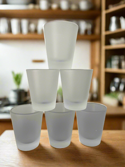 Frosted Shot Glasses