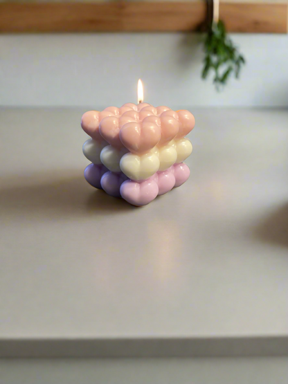 3 Layer Heart Candle