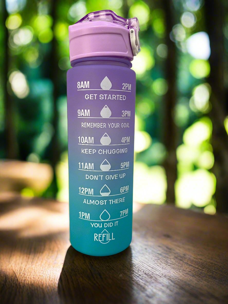 Ombré water bottle