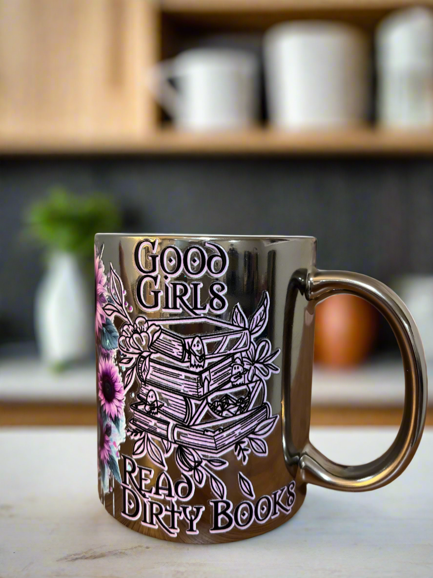 Good Girls Dirty Books Mug