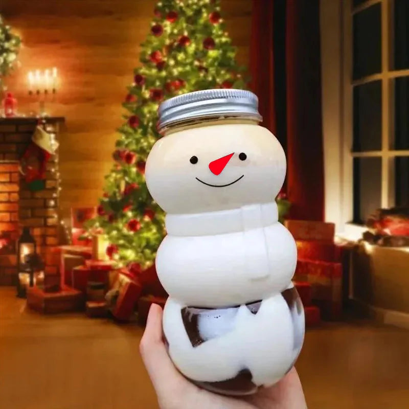 Christmas Snowman Sealed Jar