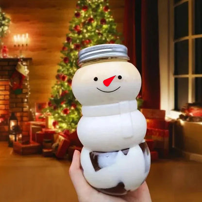 Christmas Snowman Sealed Jar