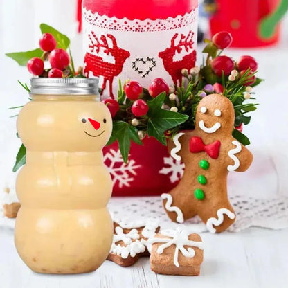 Christmas Snowman Sealed Jar