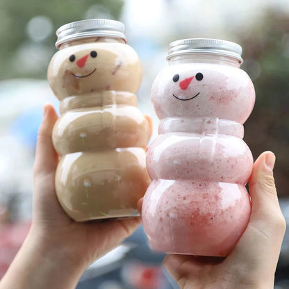 Christmas Snowman Sealed Jar