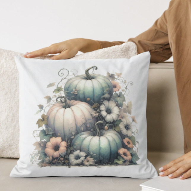 Pumpkins & Flowers Pillowcase