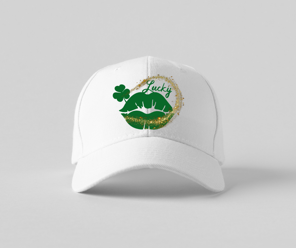 White Lucky Hat